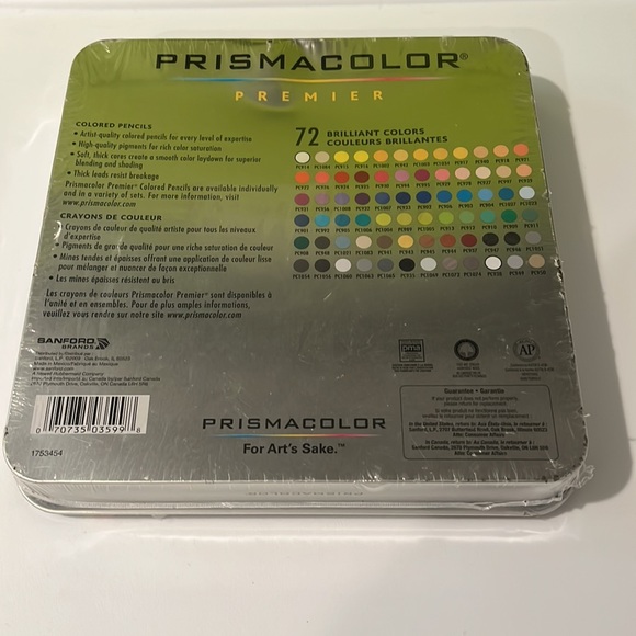 Prismacolor Premier 72 Colored Pencils NEW - Picture 3 of 3
